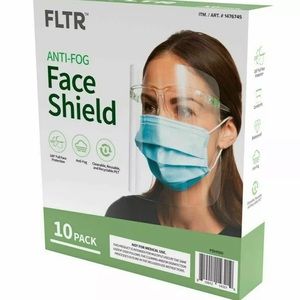 FLTR Anti-fog Face shield 10pck